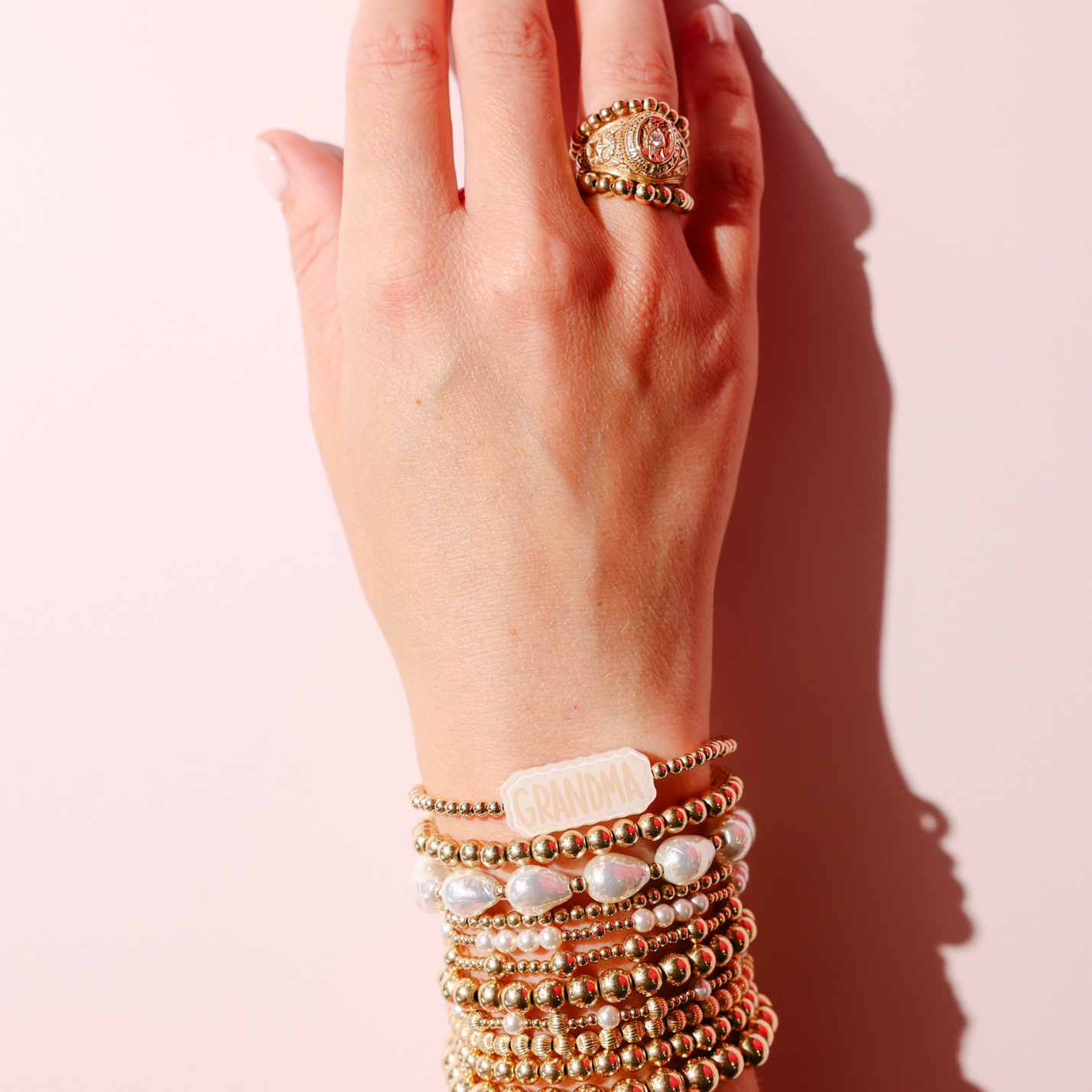 Grandma Bracelet on Gold