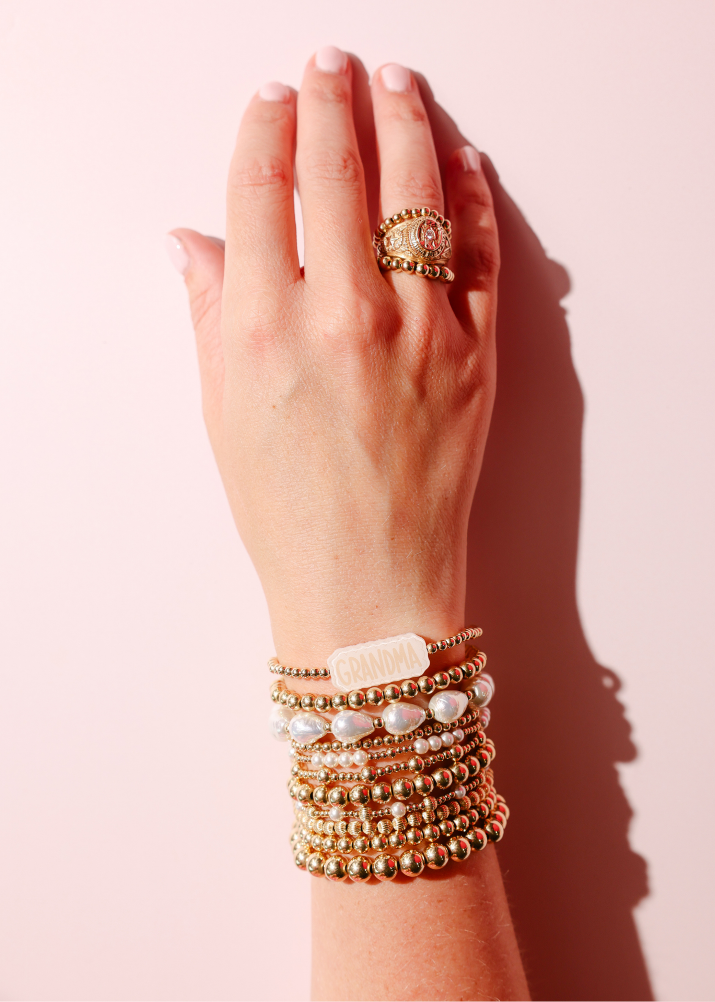 Grandma Bracelet on Gold