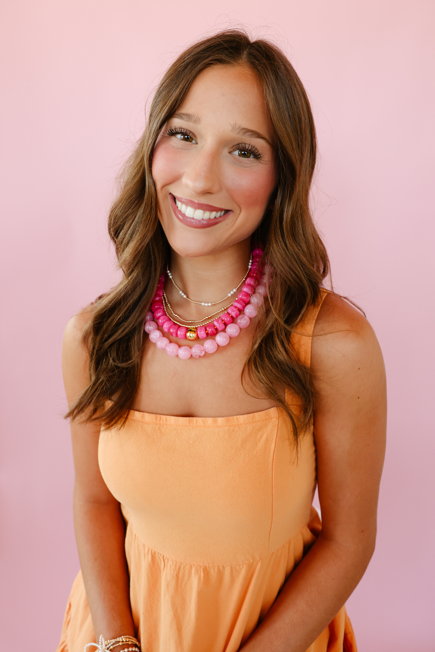 Hot Pink Gumball Necklace