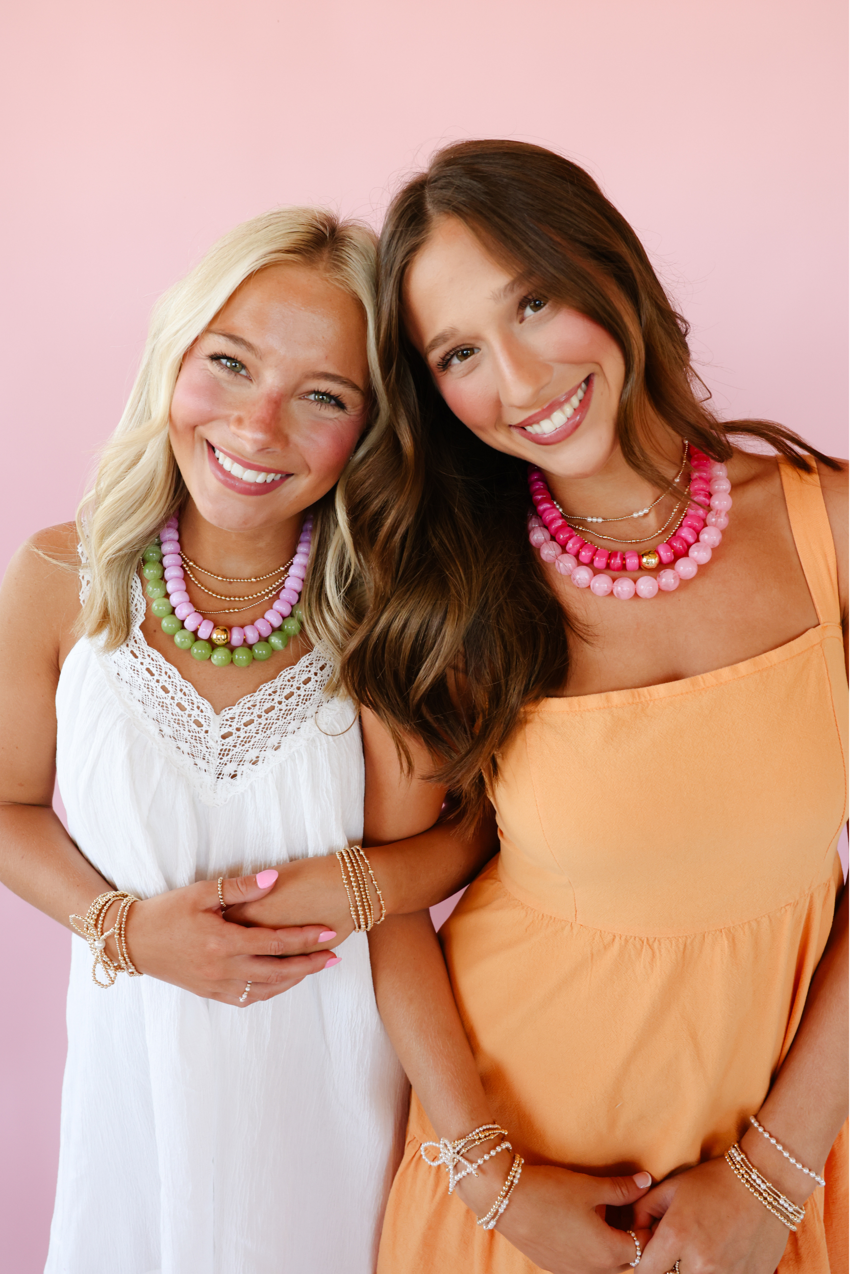 Chartreuse Gumball Necklace