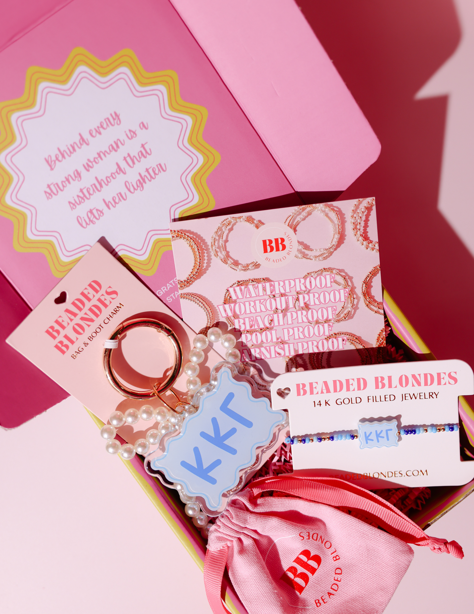 Kappa Kappa Gamma Sisterhood Stack Box
