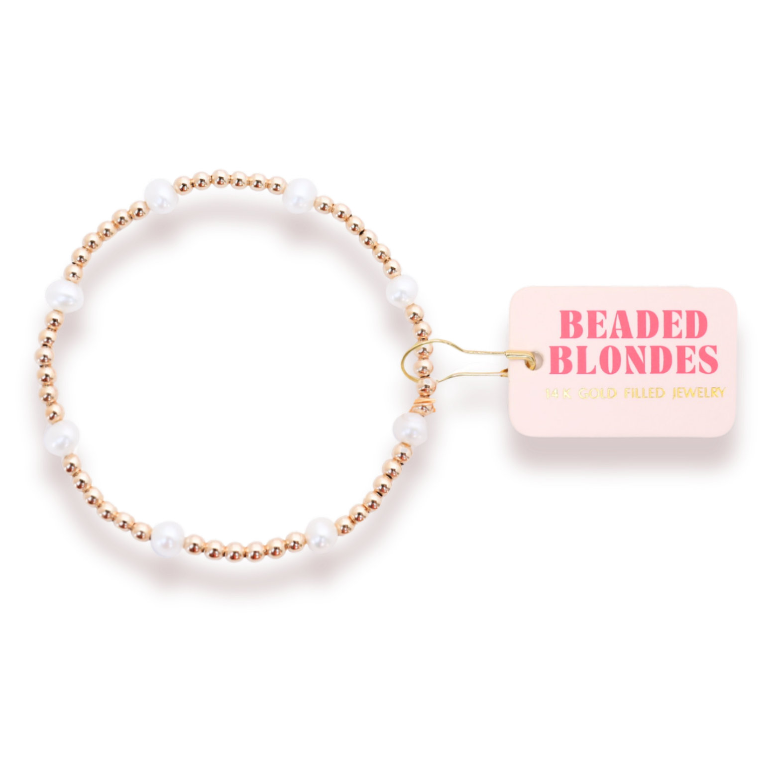 Kate Pearl Bracelet in Gold