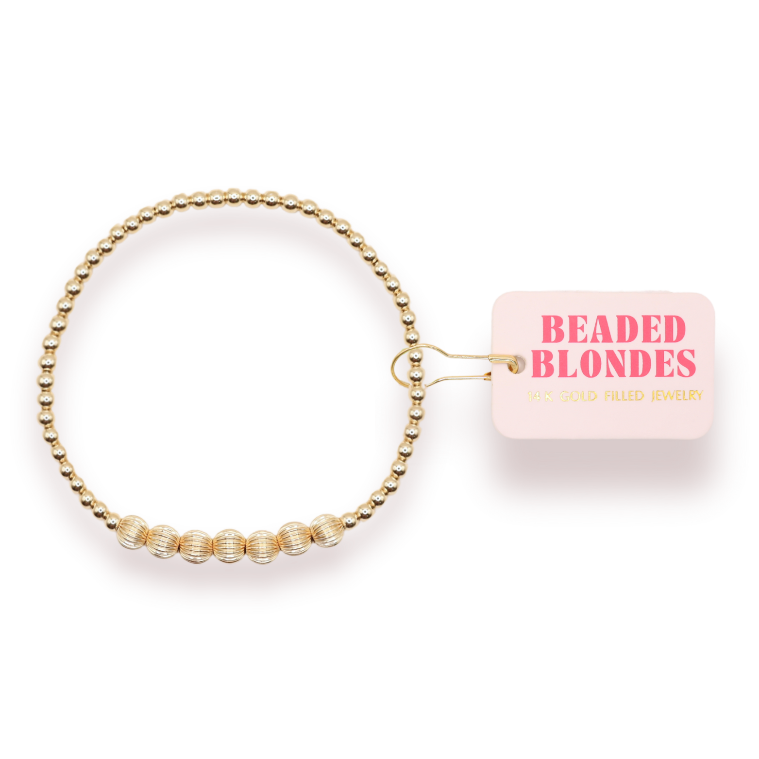 Lucky Fluted Bracelet