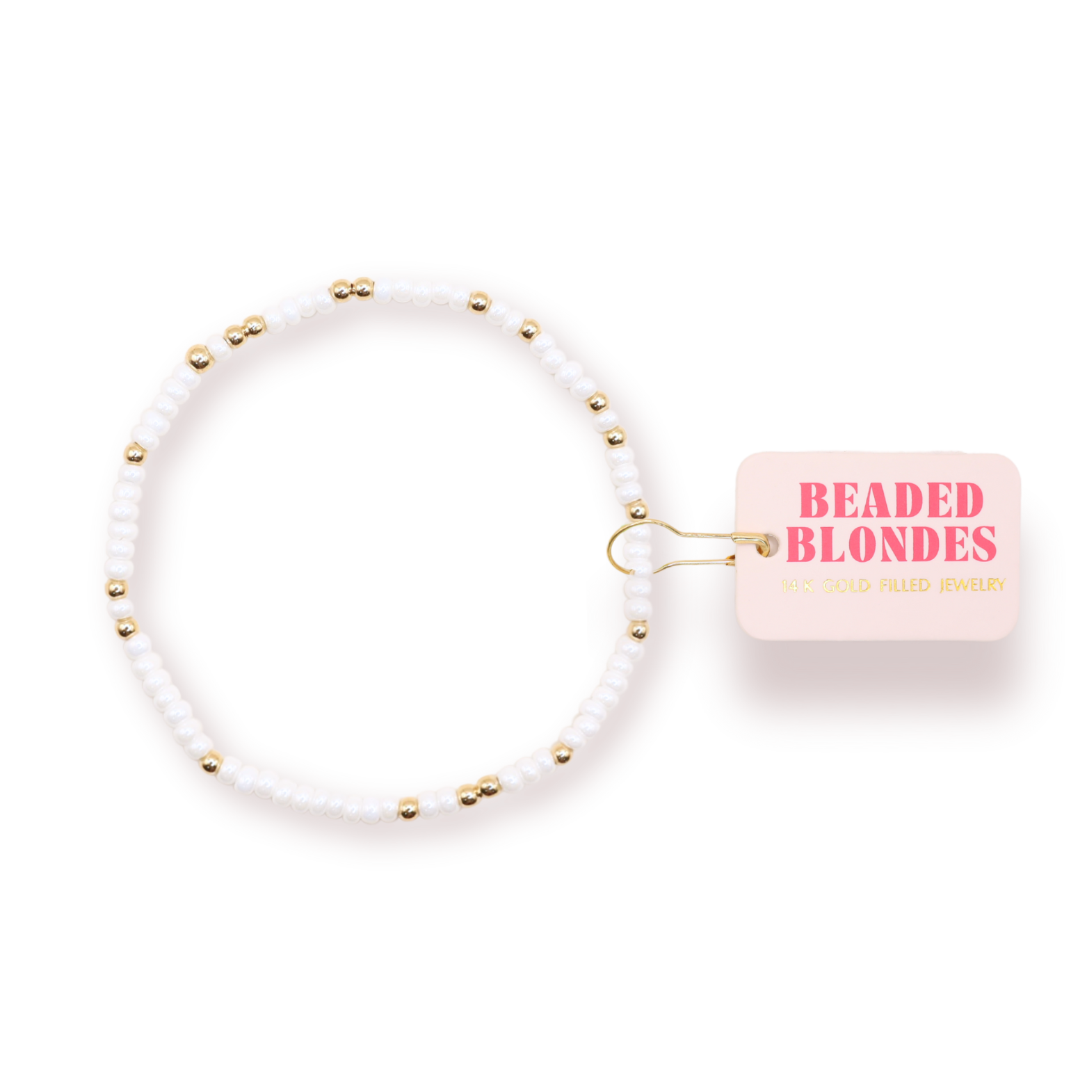 Luster White Sprinkle Bracelet