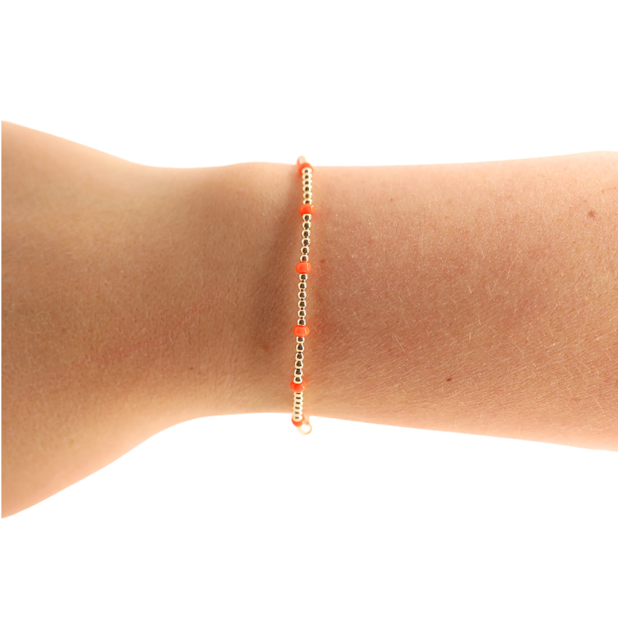 Orange Dainty Poppi Bracelet (Kids Size)