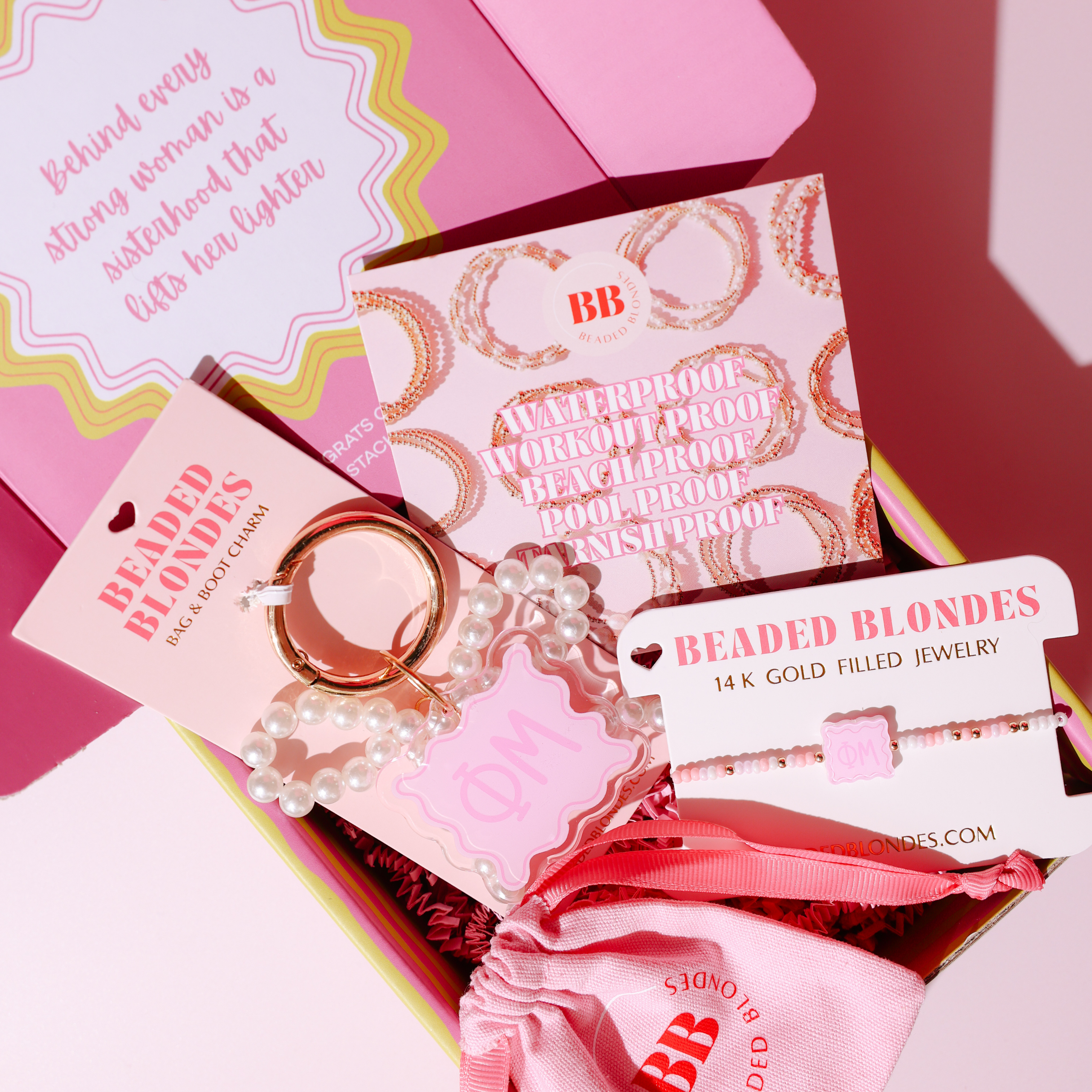 Phi Mu Sisterhood Stack Box