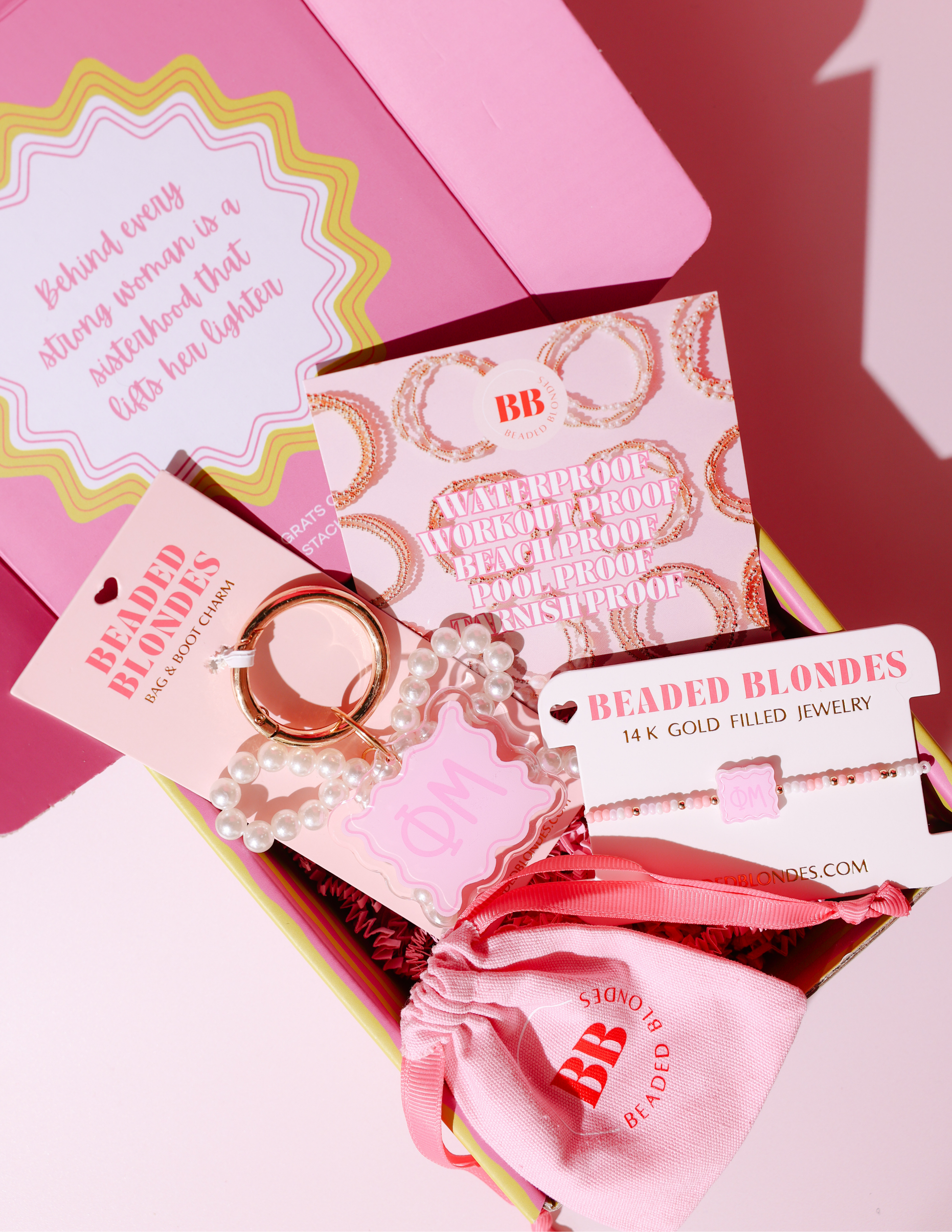 Phi Mu Sisterhood Stack Box