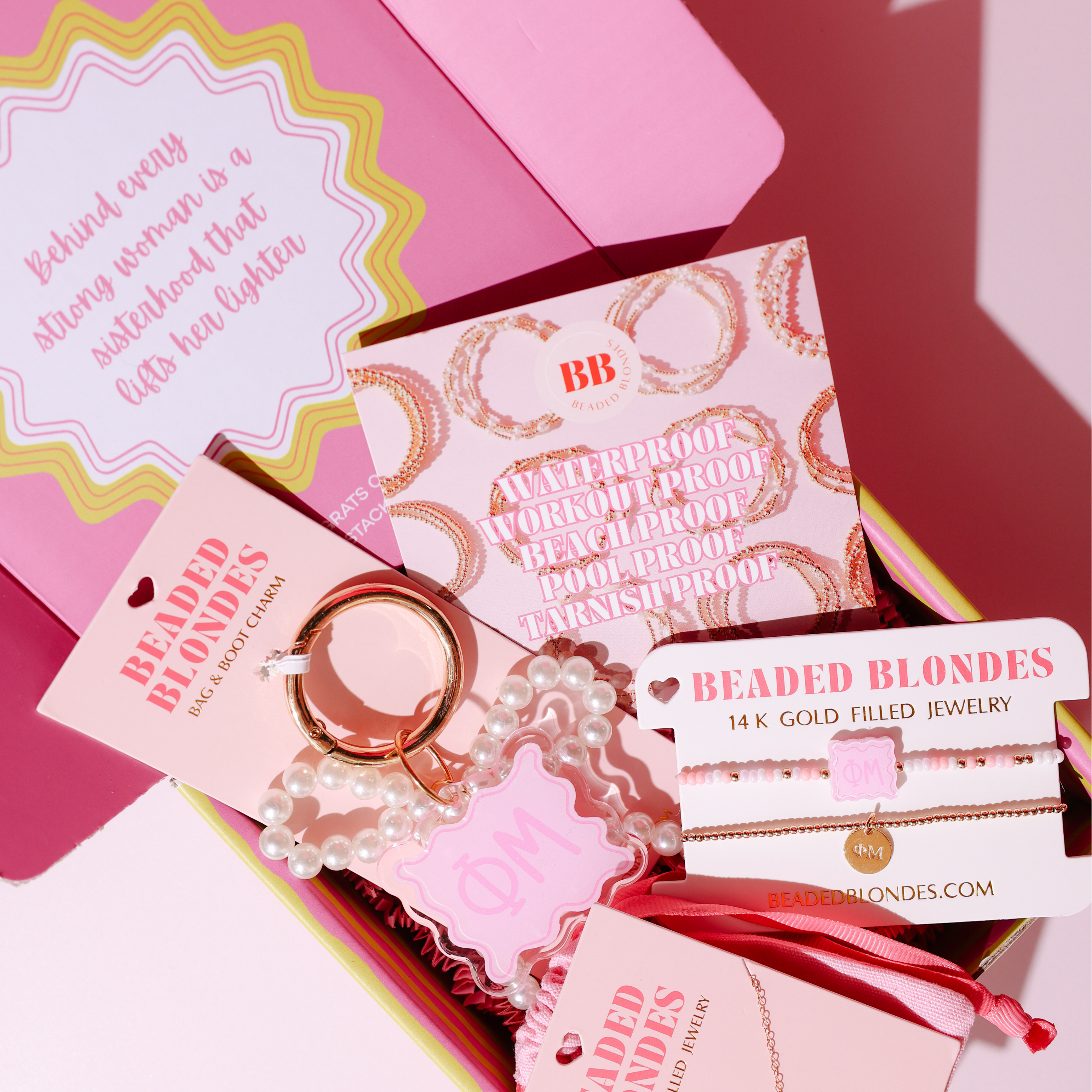 Phi Mu Sisterhood Stack Box