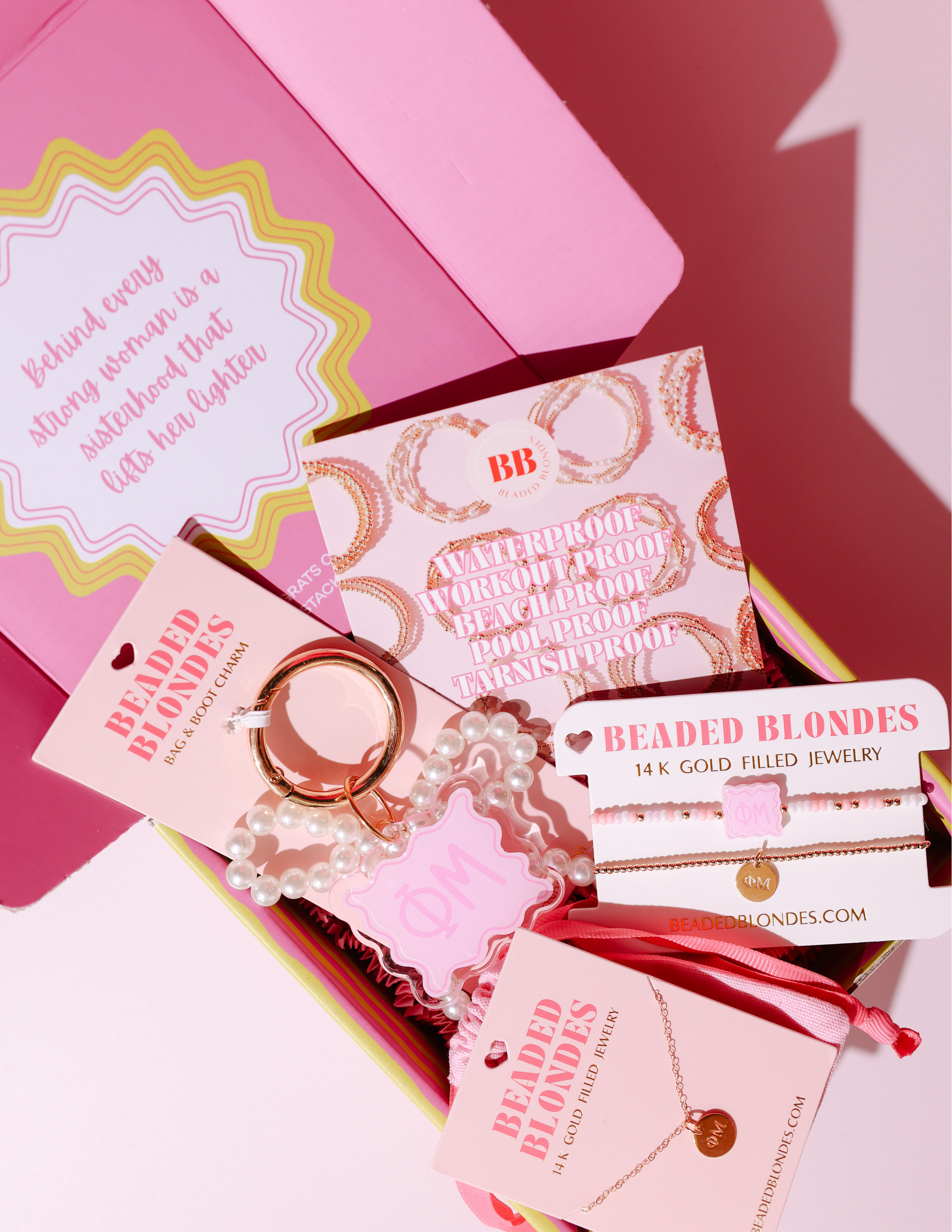 Phi Mu Sisterhood Stack Box