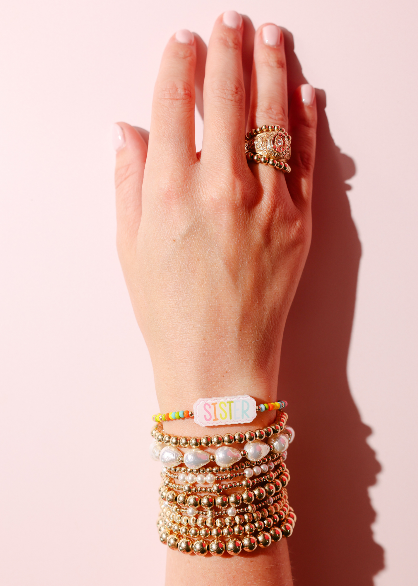 Sister Bracelet on Color