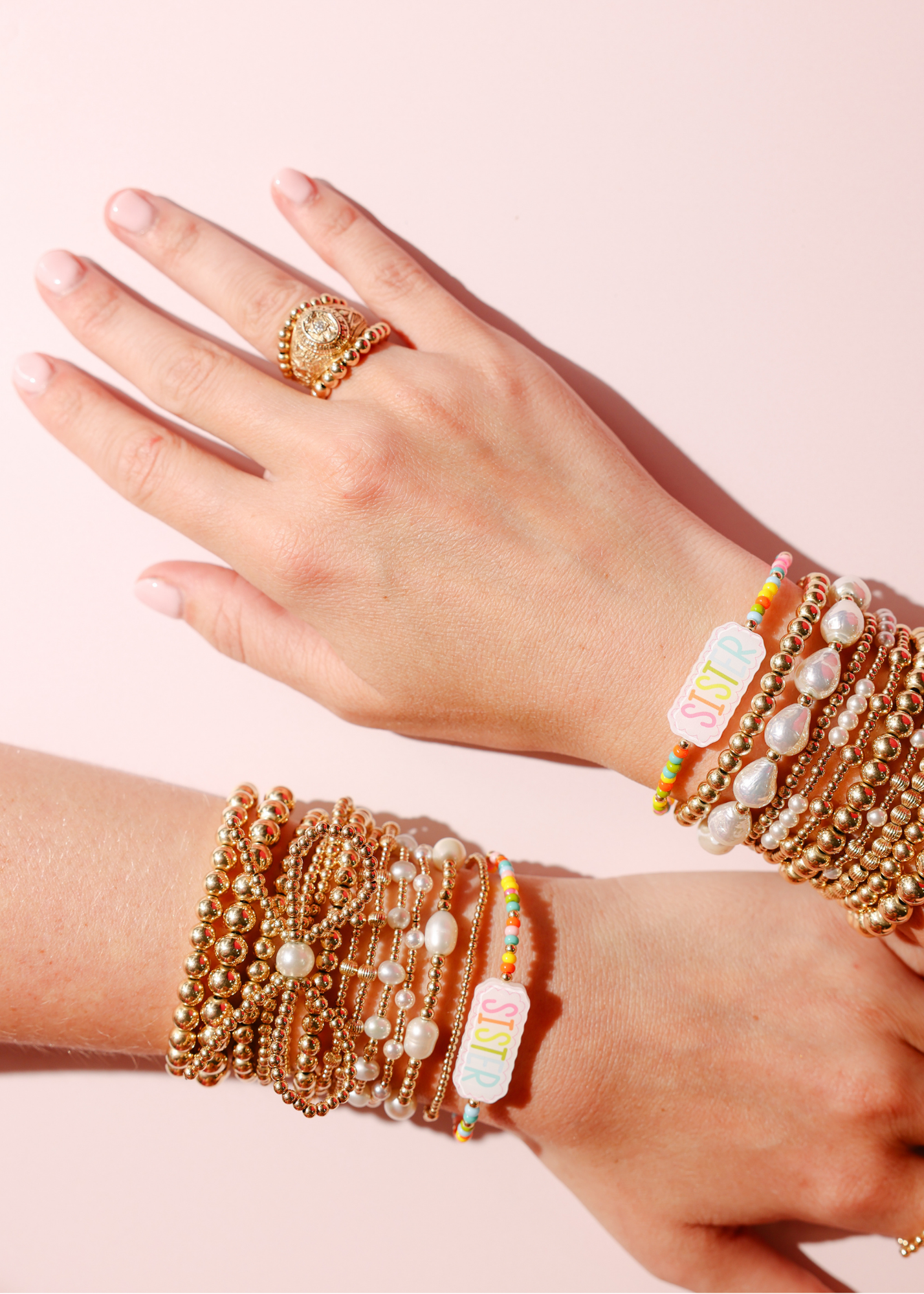 Sister Bracelet on Color