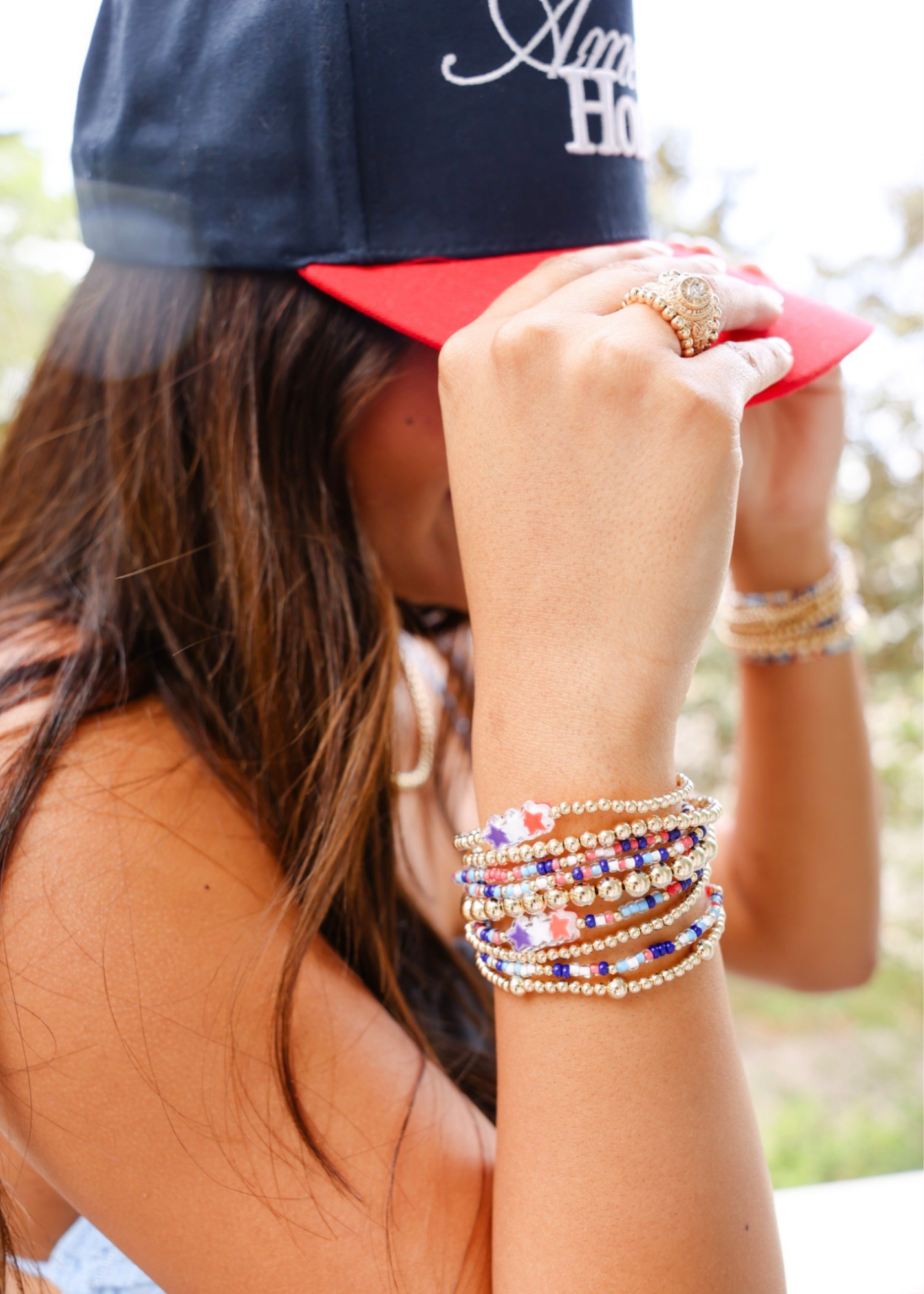 Stars Bracelet on Color