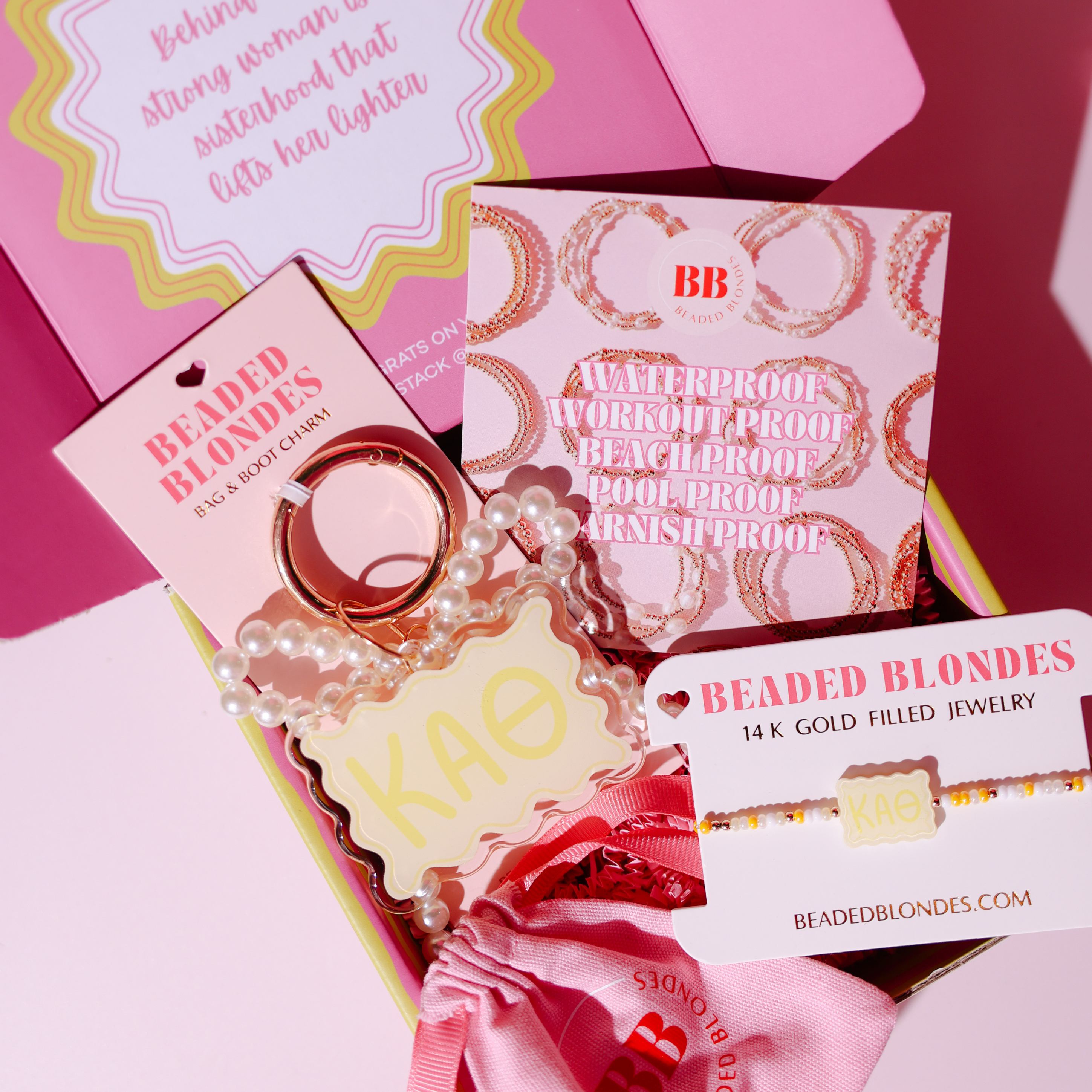 Kappa Alpha Theta Sisterhood Stack Box