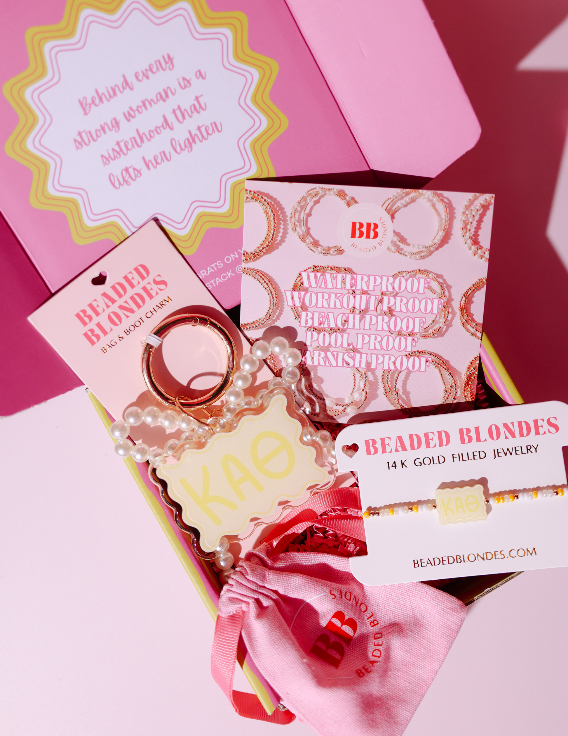 Kappa Alpha Theta Sisterhood Stack Box