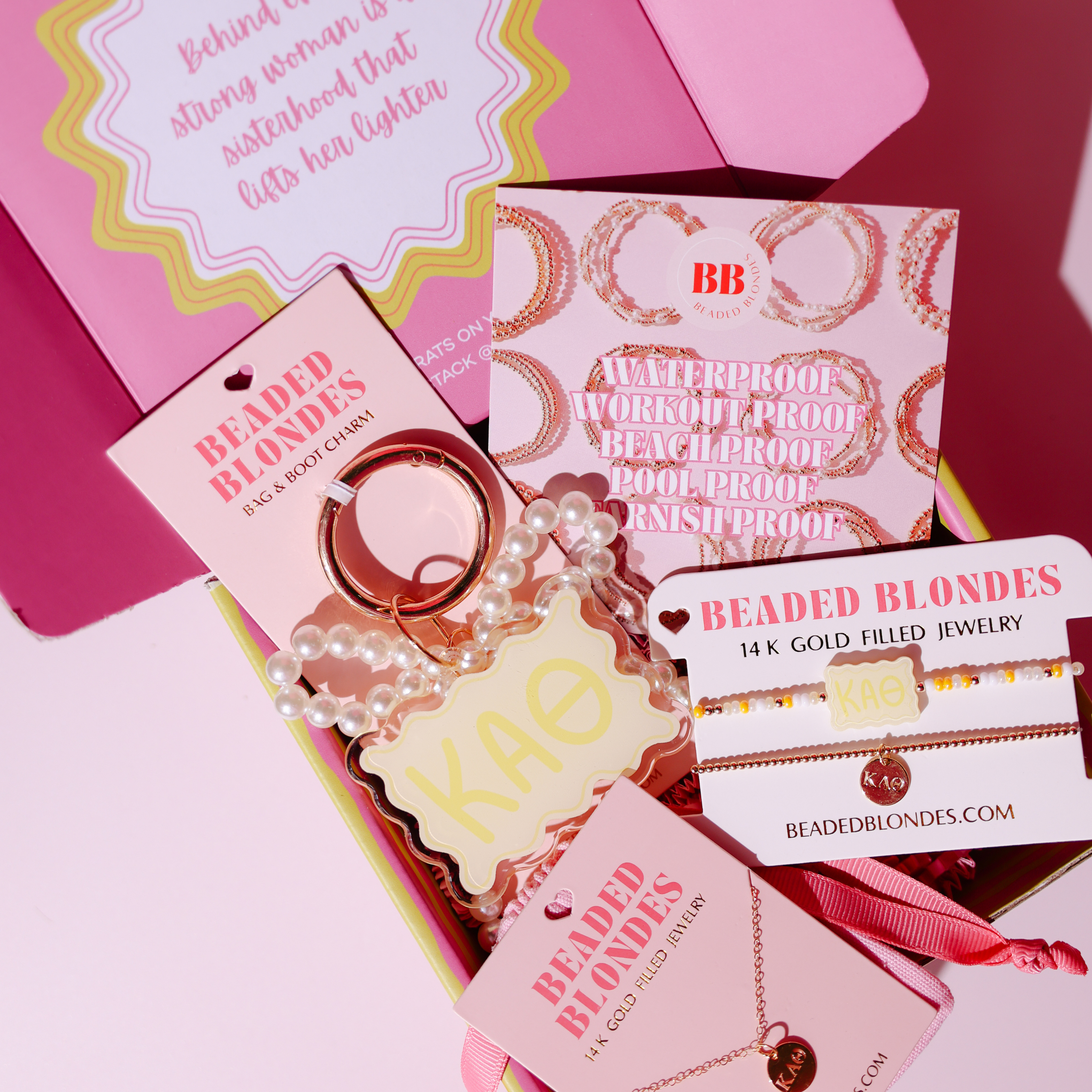 Kappa Alpha Theta Sisterhood Stack Box