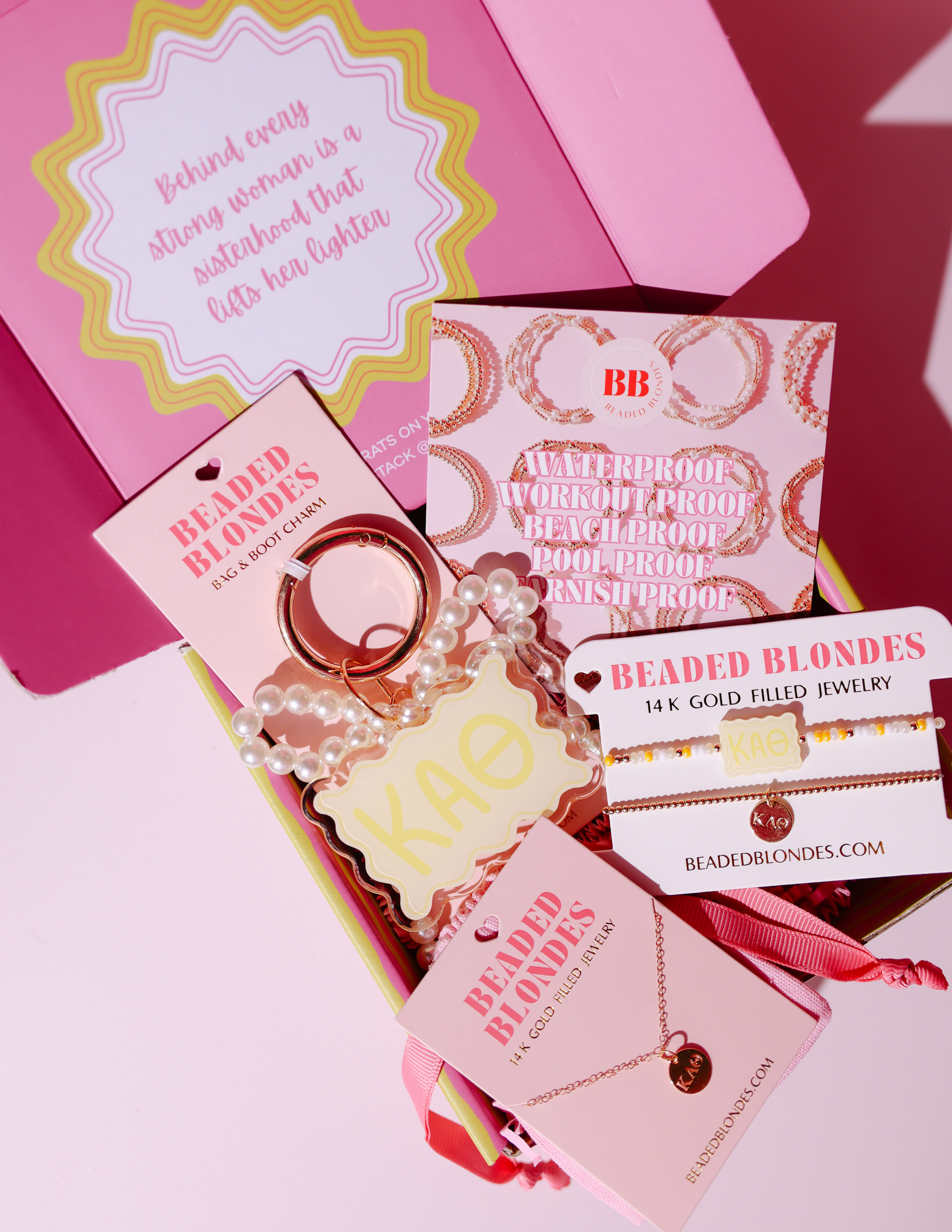 Kappa Alpha Theta Sisterhood Stack Box