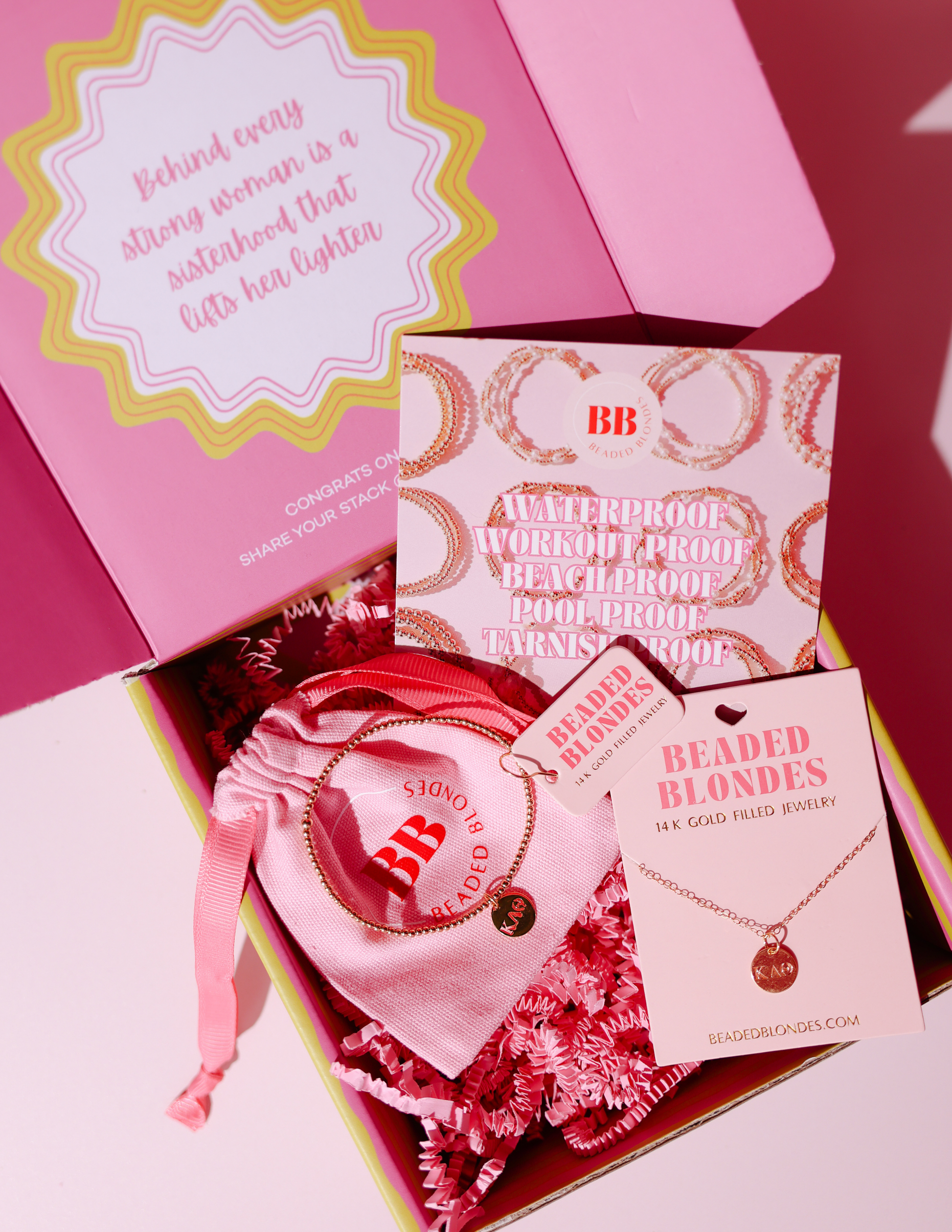 Kappa Alpha Theta Sisterhood Stack Box