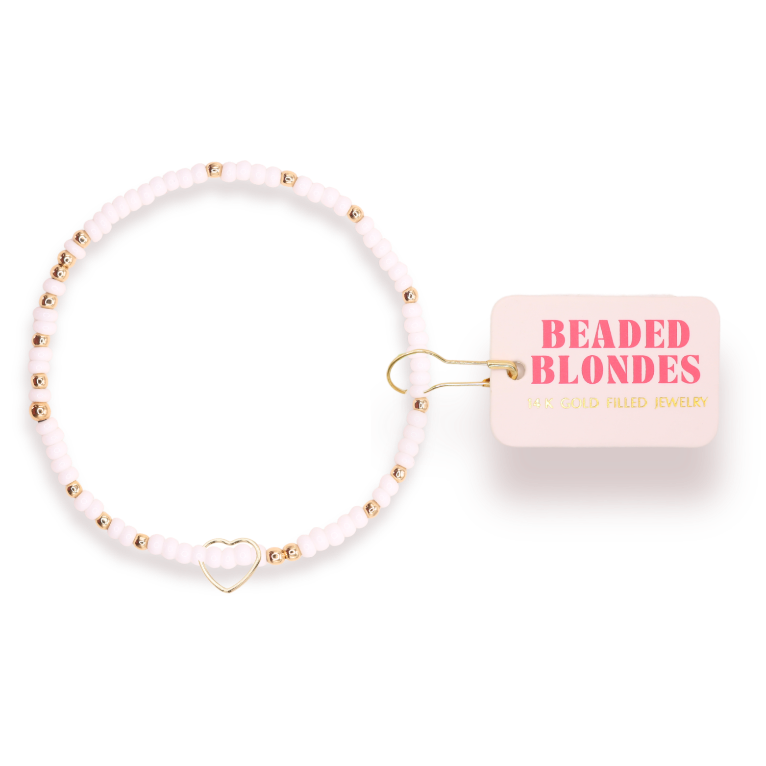 Wire Heart Charm Bracelet (Sale)