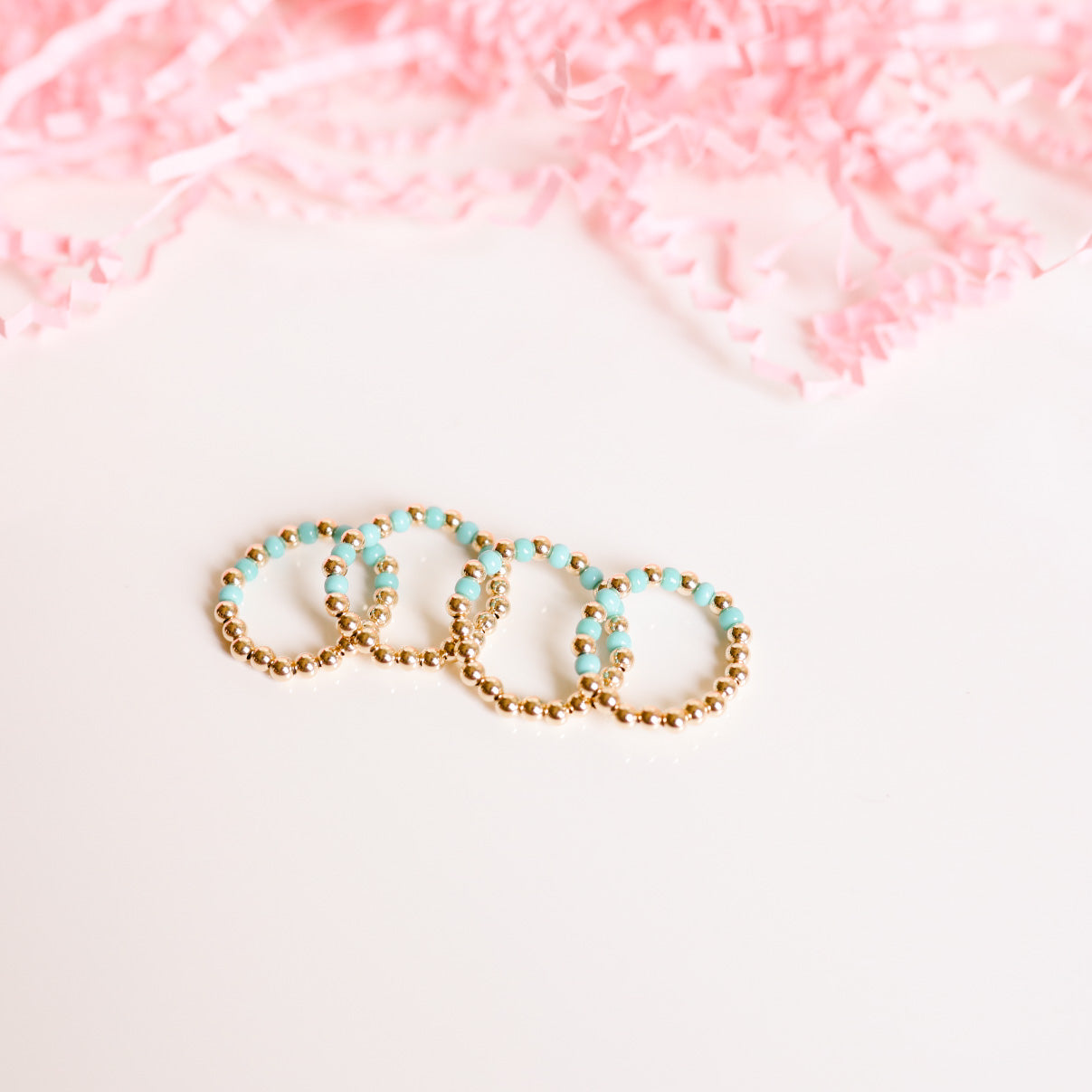 The Poppi Ring in Turquoise